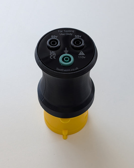 16a 110v 3pole CeeForm Testing Plug