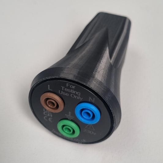 Powercon Blue Testing Plug